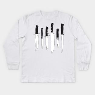 Knife Gang Kids Long Sleeve T-Shirt